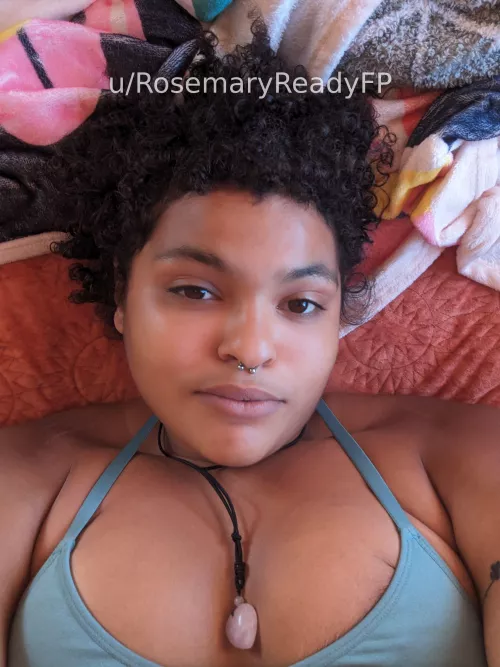 I love the way my boobs lay when I'm laying down.