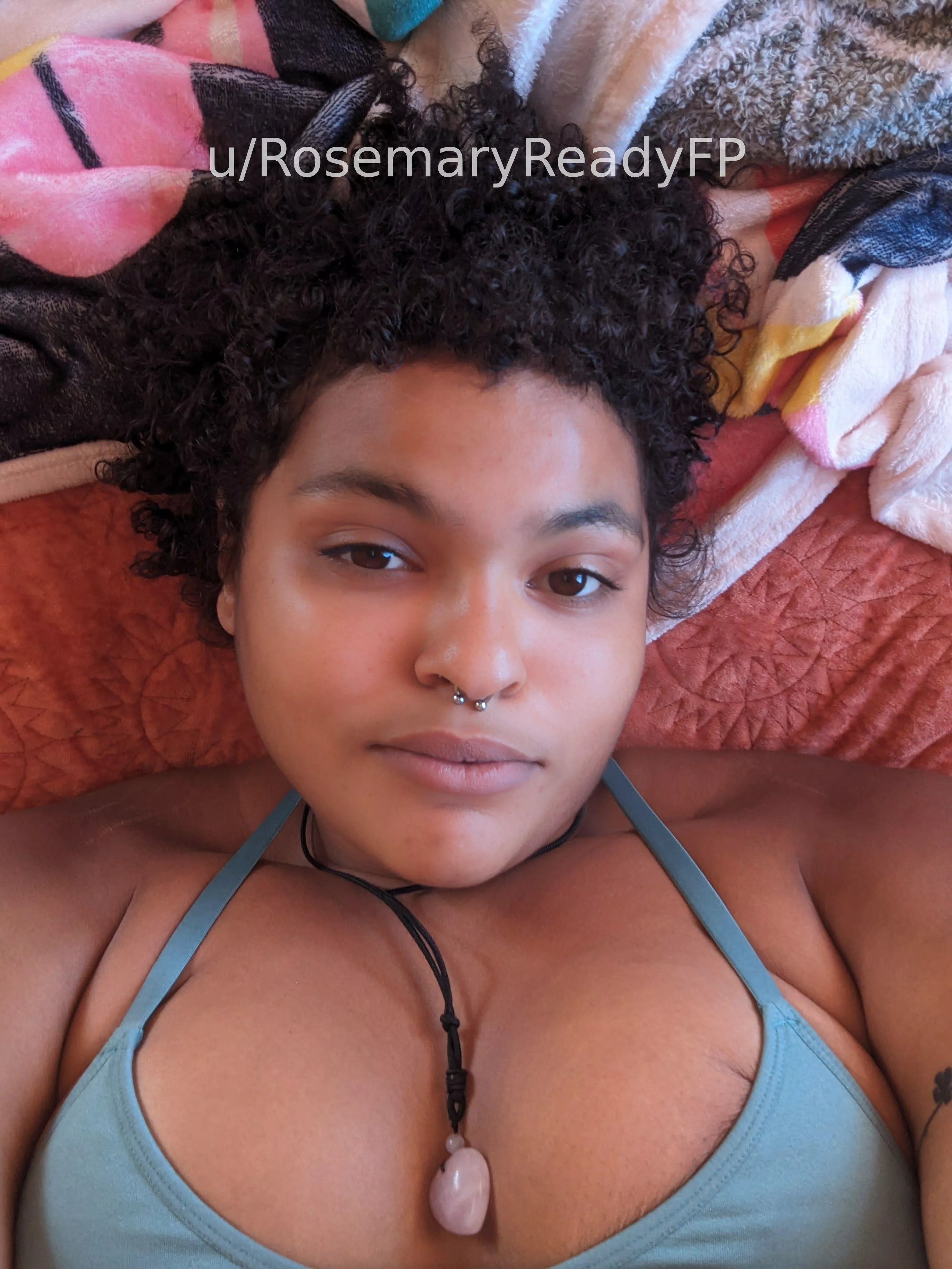 I love the way my boobs lay when I'm laying down.