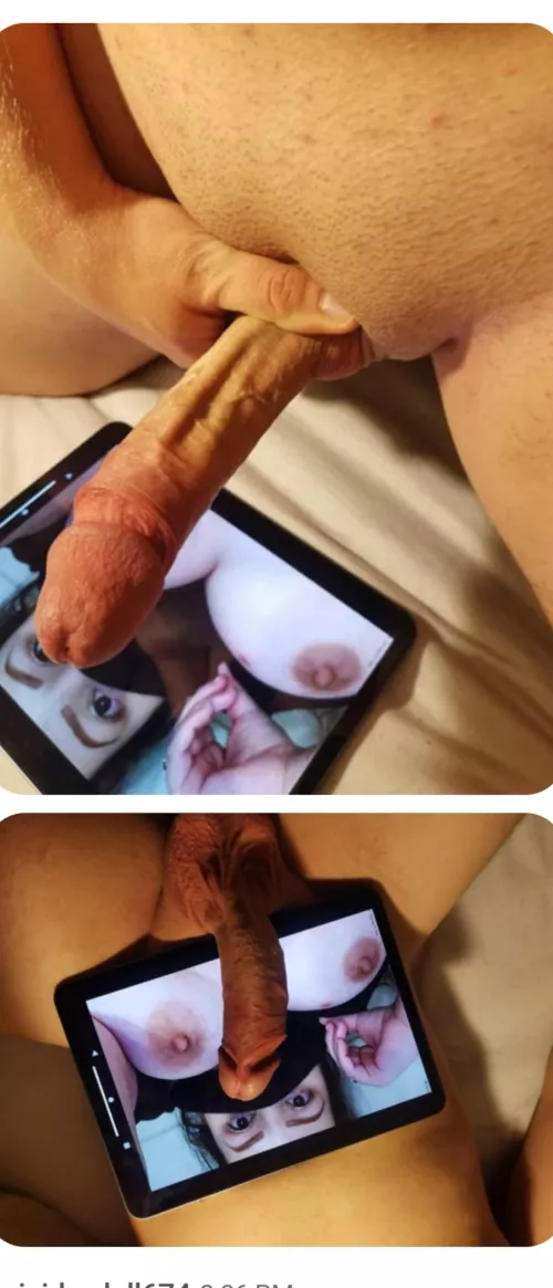 I want your cum on my face e and tits 