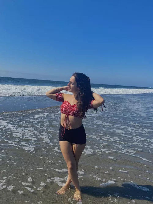 Idk which view is better… my legs or the background 