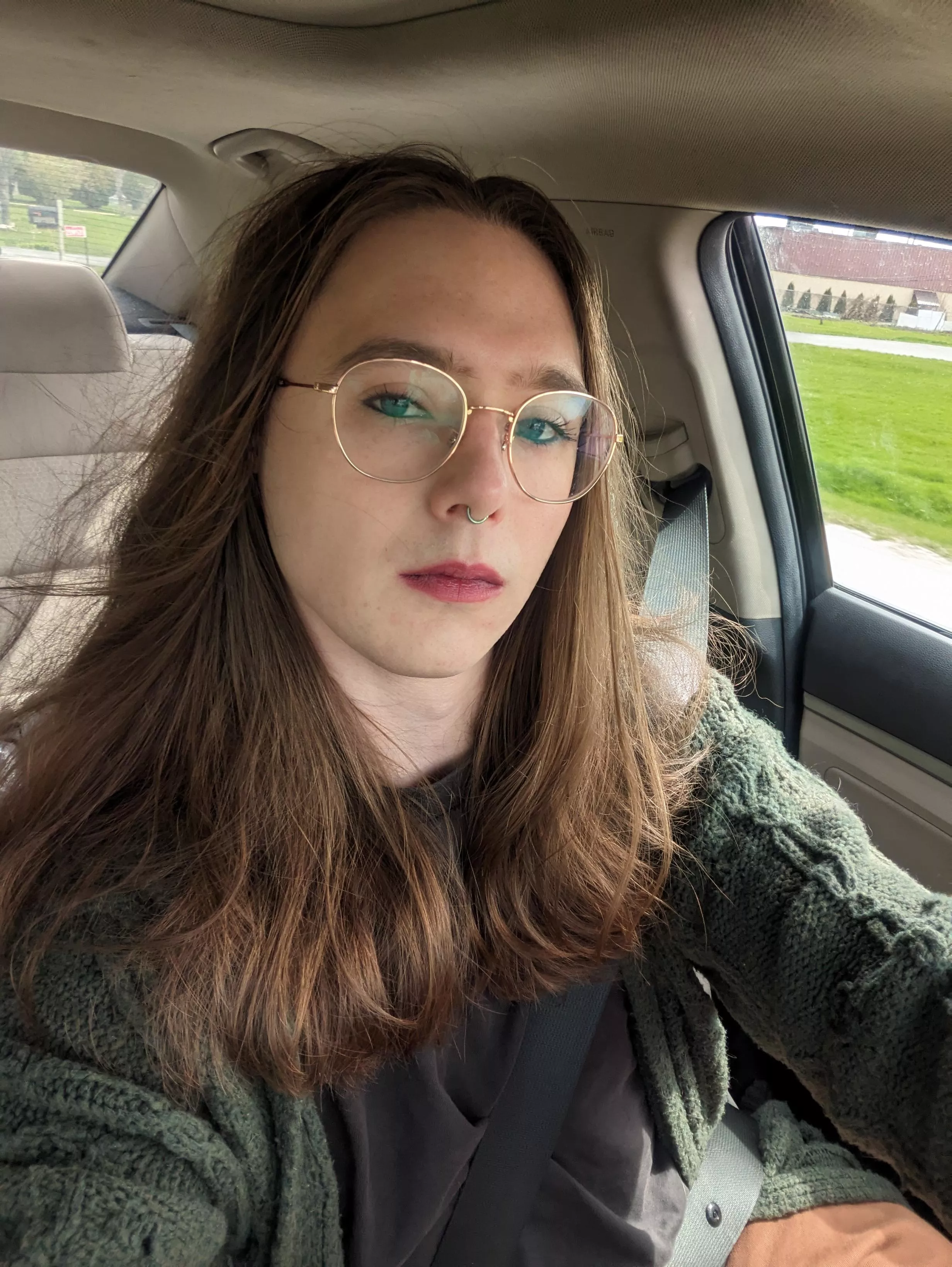 Is the forehead a giveaway?