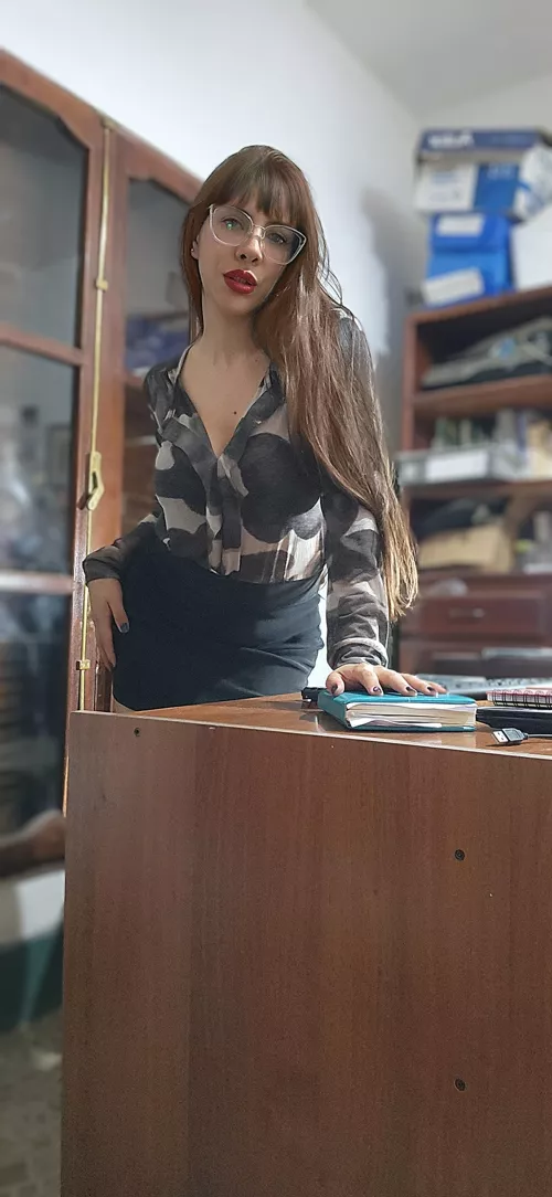 I've got the paperwork ready for today.... Shall we take a break?