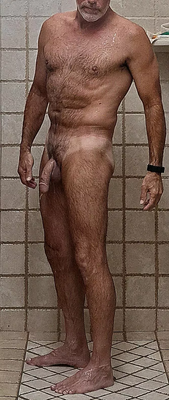 (M) Showering up after a Swim. How's my body Rate ??