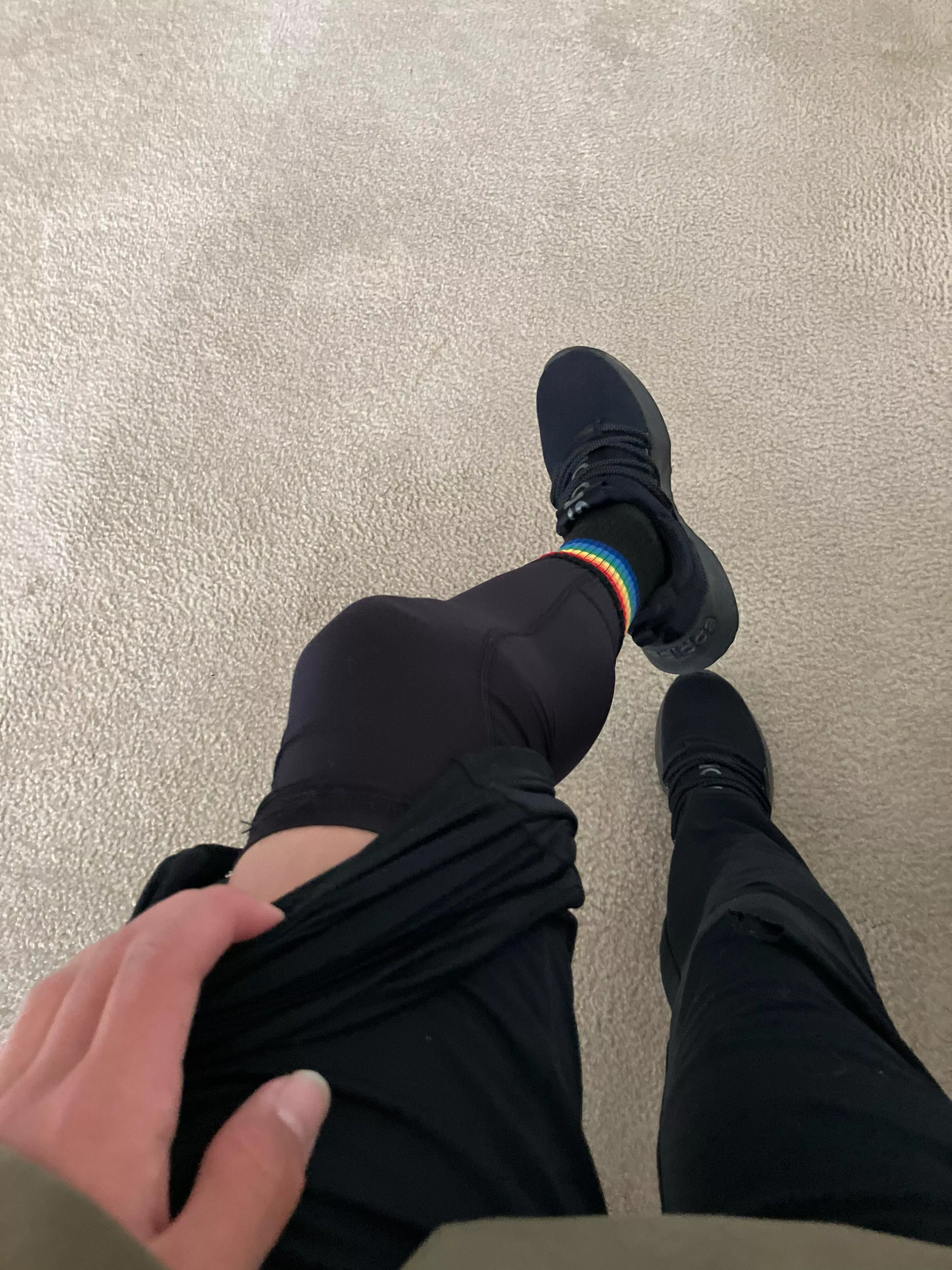 *makes promise to wear thigh highs to school*