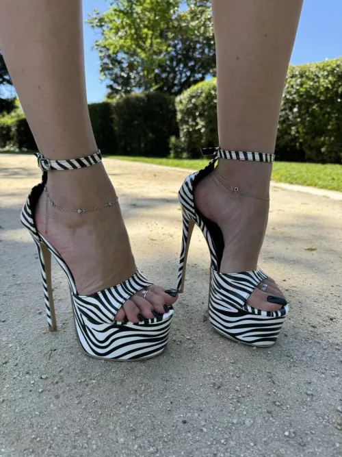 My new heels for a walking