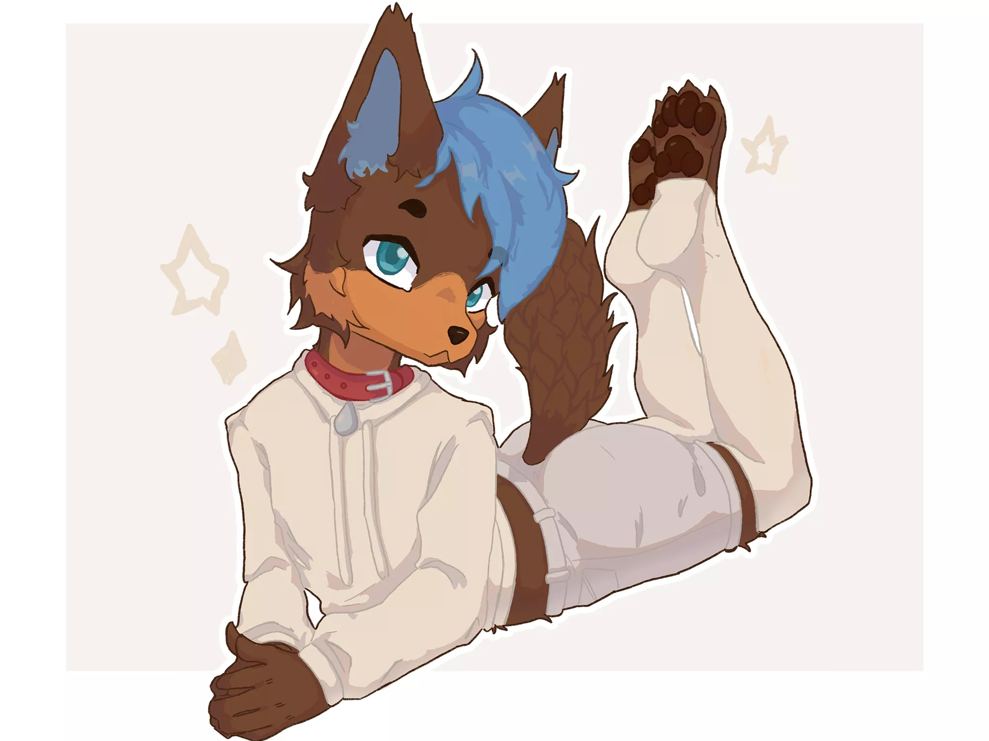 OC art request for aydenwolfy (by me)