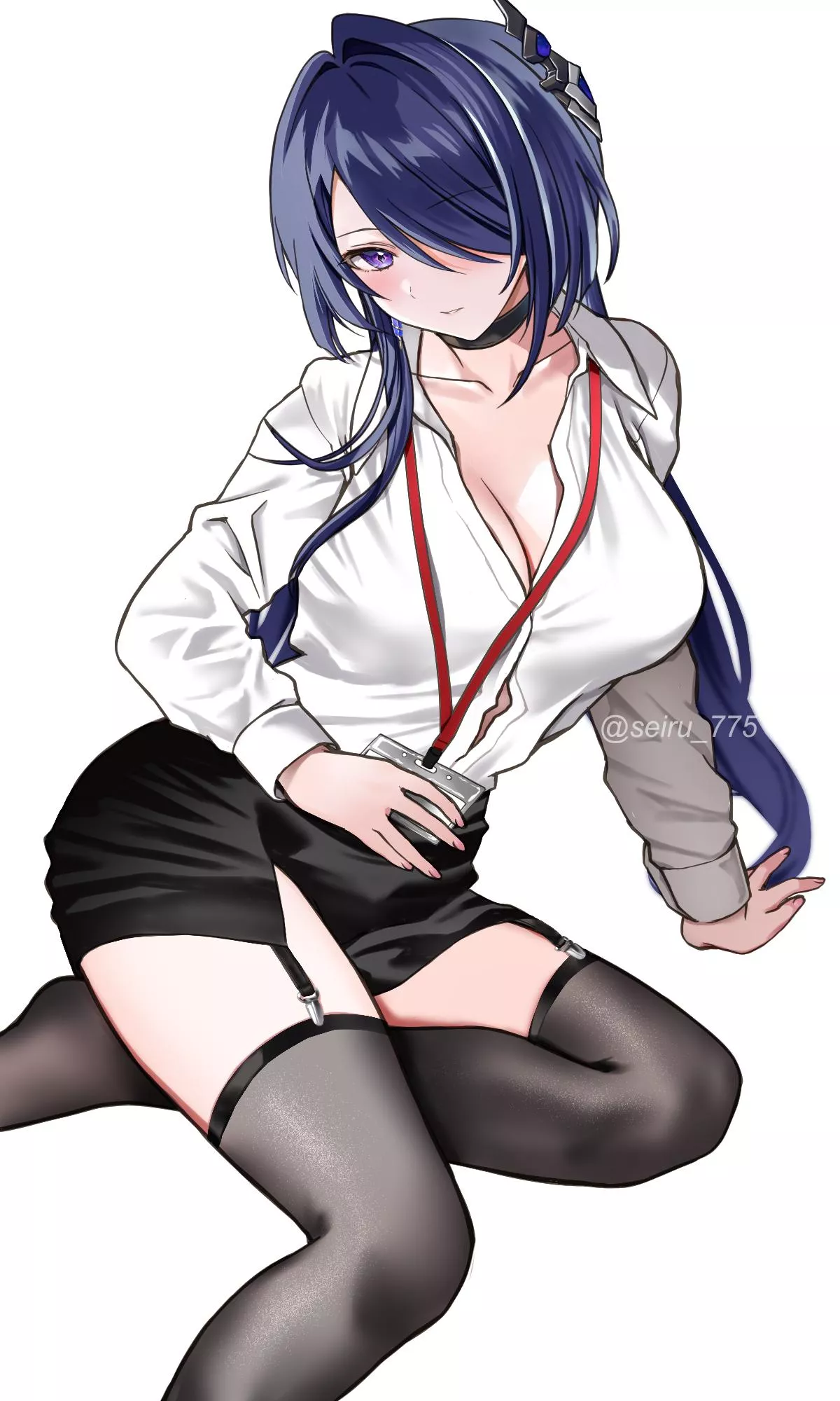 Office Lady Acheron [Honkai Star Rail]