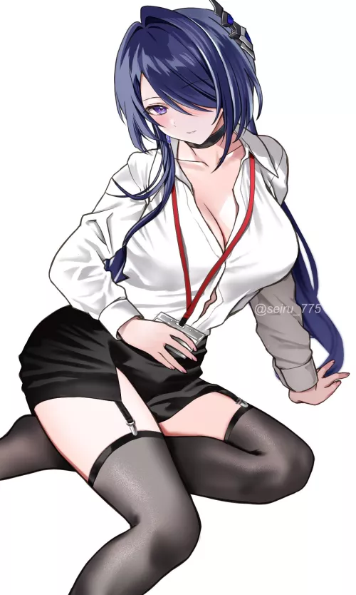 Office Lady Acheron [Honkai Star Rail]