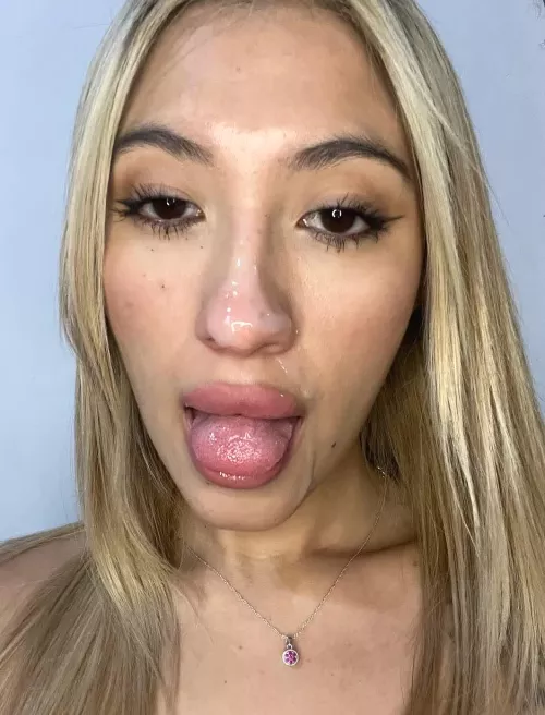 Oops, you missed my mouth daddy