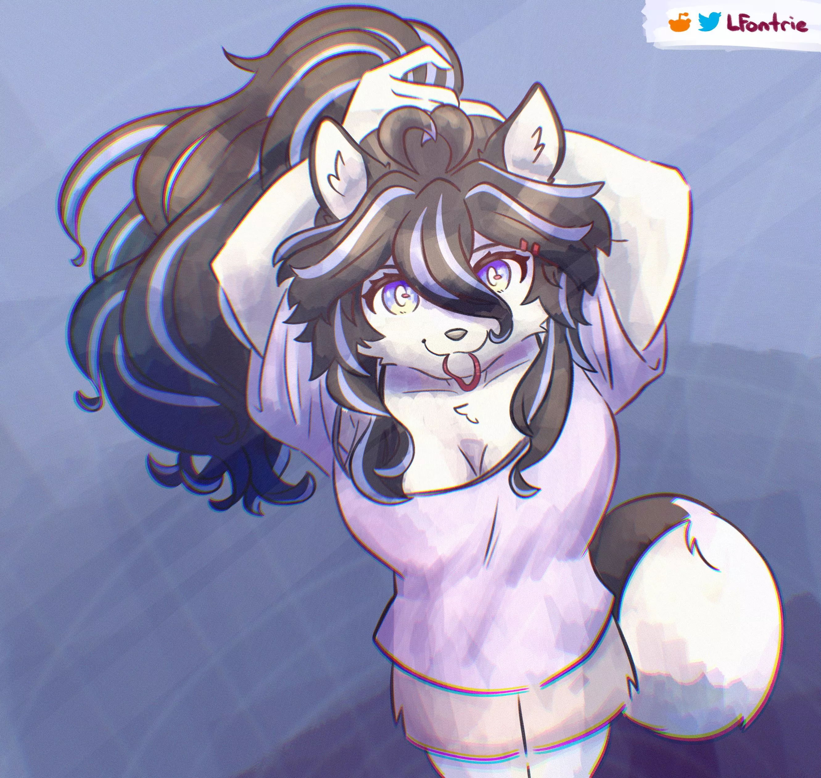 Ponytail ( Art By me )