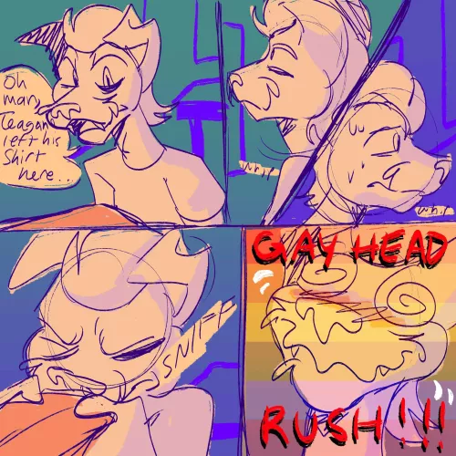 post-sleepover boysmell