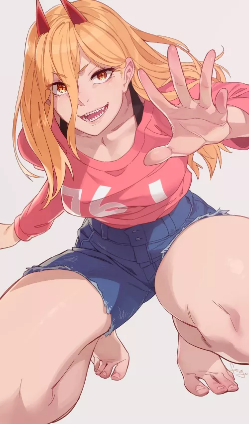 Power's Juicy Thighs (Chainsaw Man)