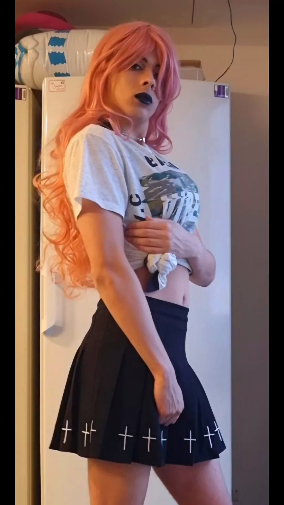 Ran out of tops so decided to style one of my male ones XD 