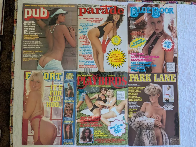 So many vintage titles.