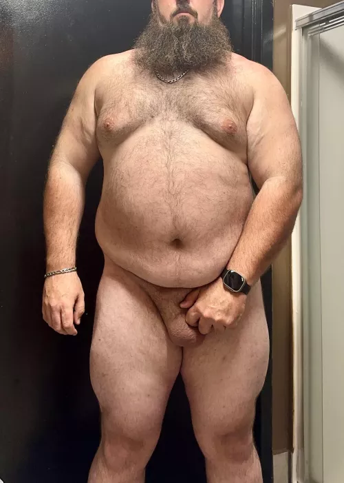 The tree trunk quads aren’t the only thing pumped and full of blood after leg day