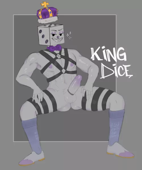 Thee Casino King 
(Game: Cuphead) 
(Art by me)