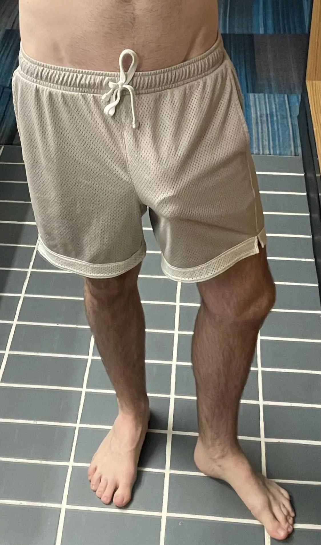 These shorts hide nothing.