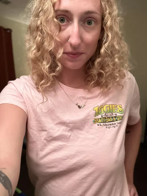 Too sunburnt for a bra anyways