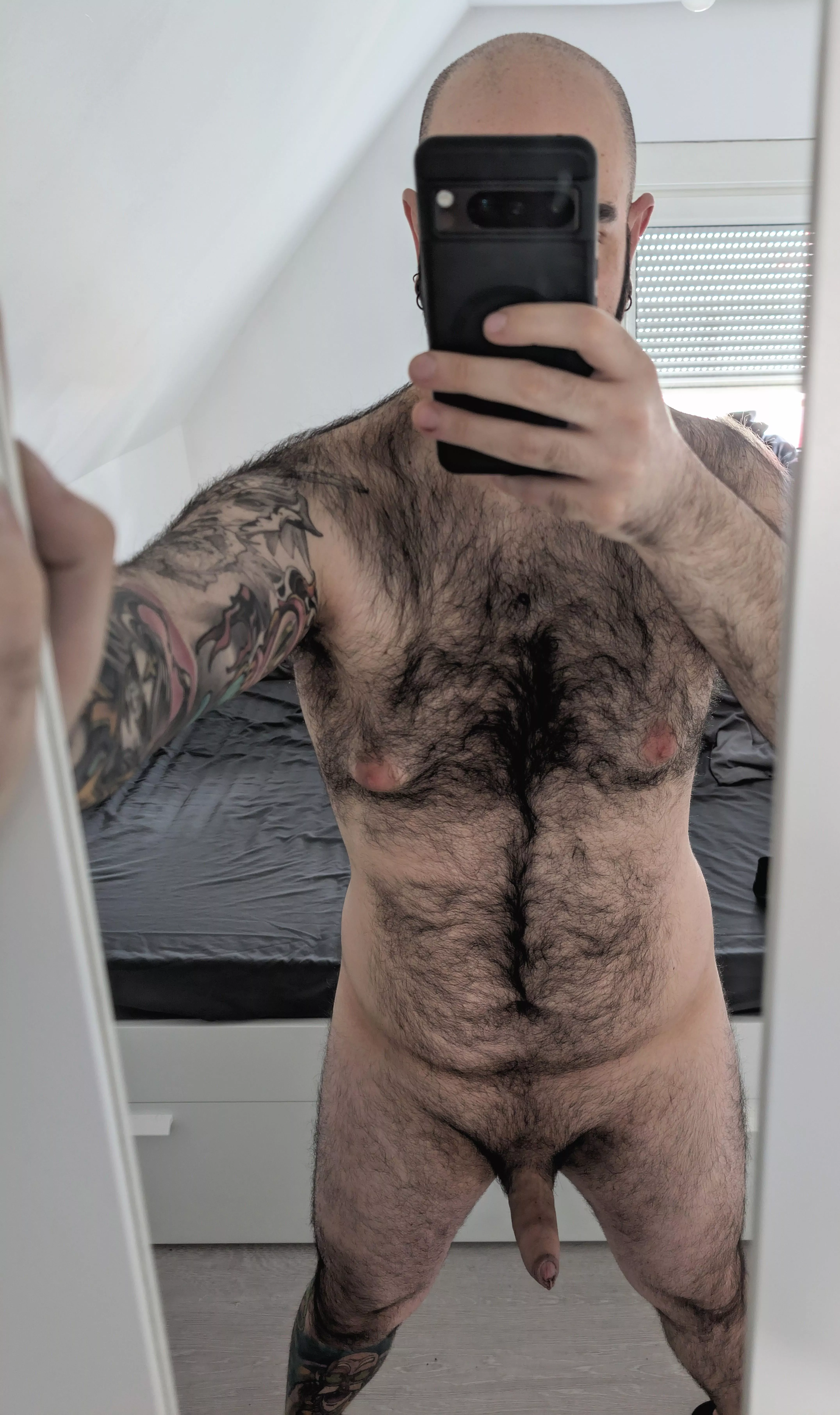 You wake up and see this 