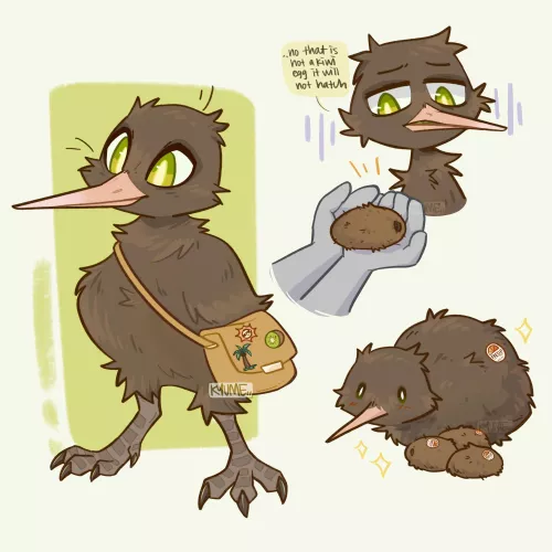 A lil kiwi birb🥝 I need name suggestions for them!