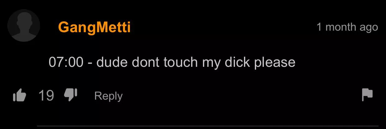 A simple, polite request. 