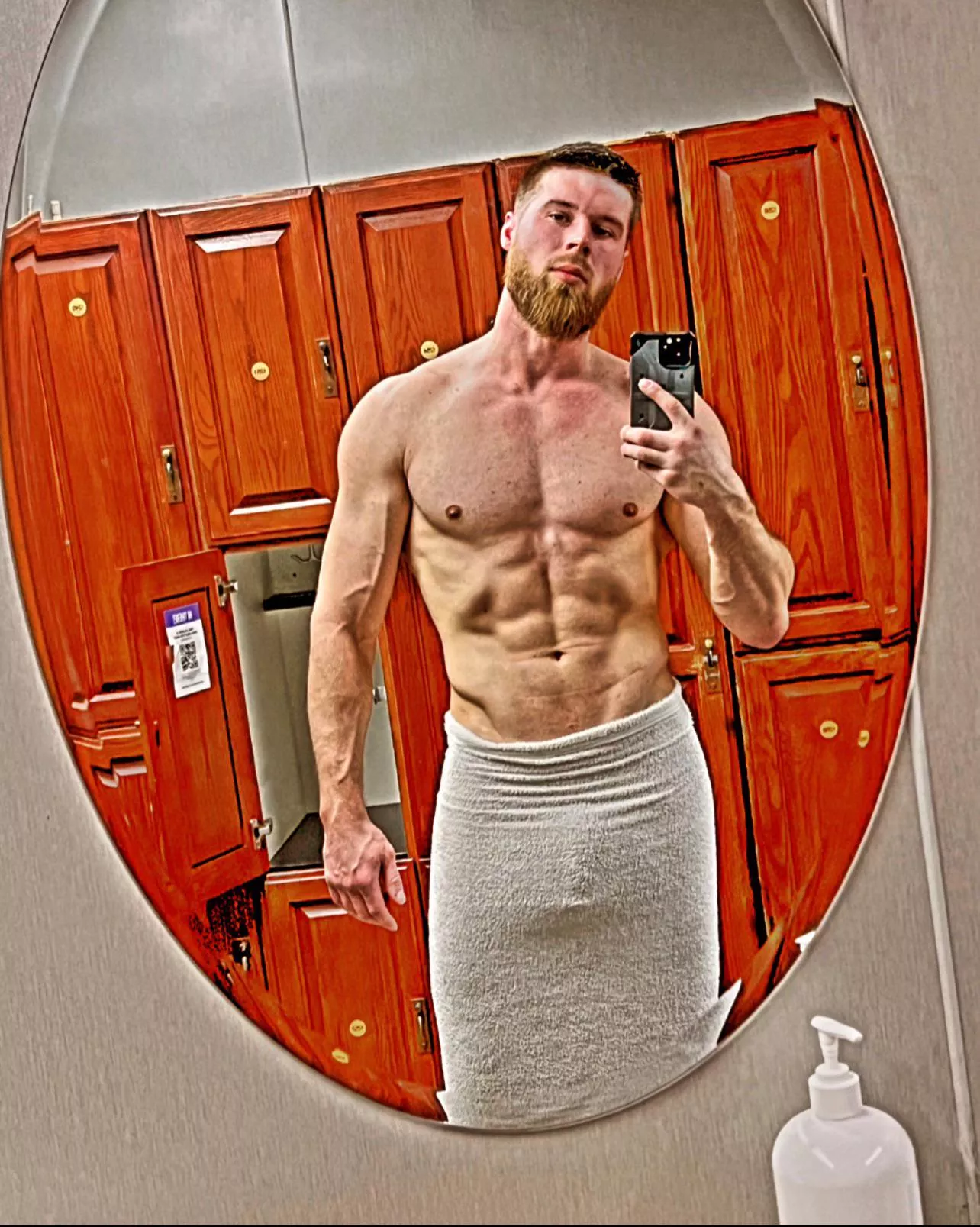 🥵 and sweaty from the sauna