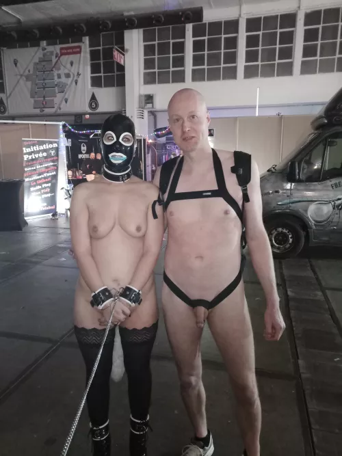 At an erotic event 😎