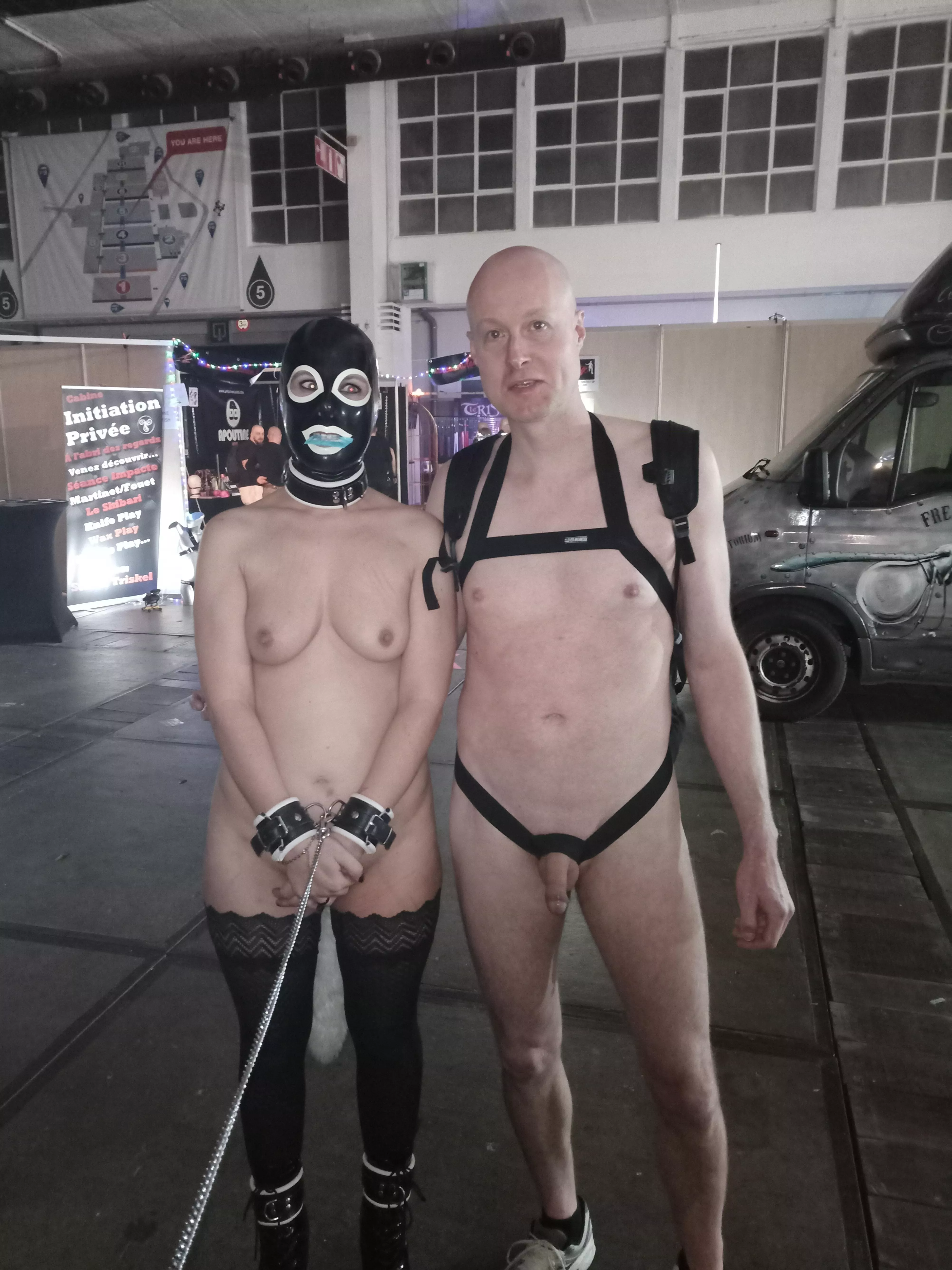 At an erotic event 😎