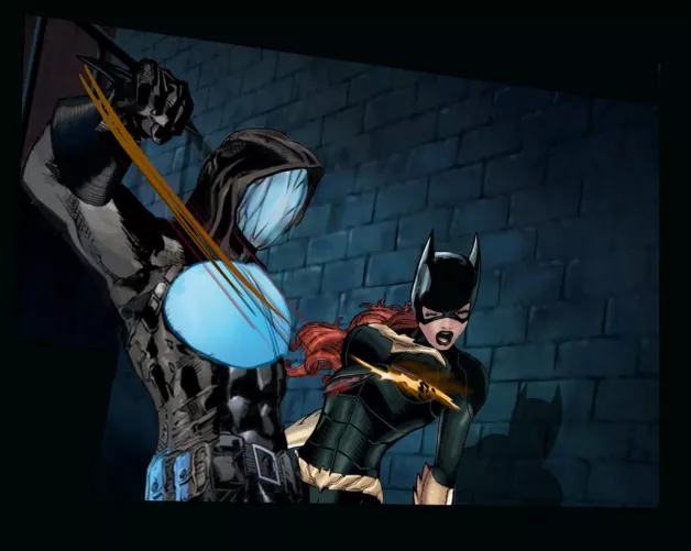 Batgirl vs Mirror - when her gadgets are used against her