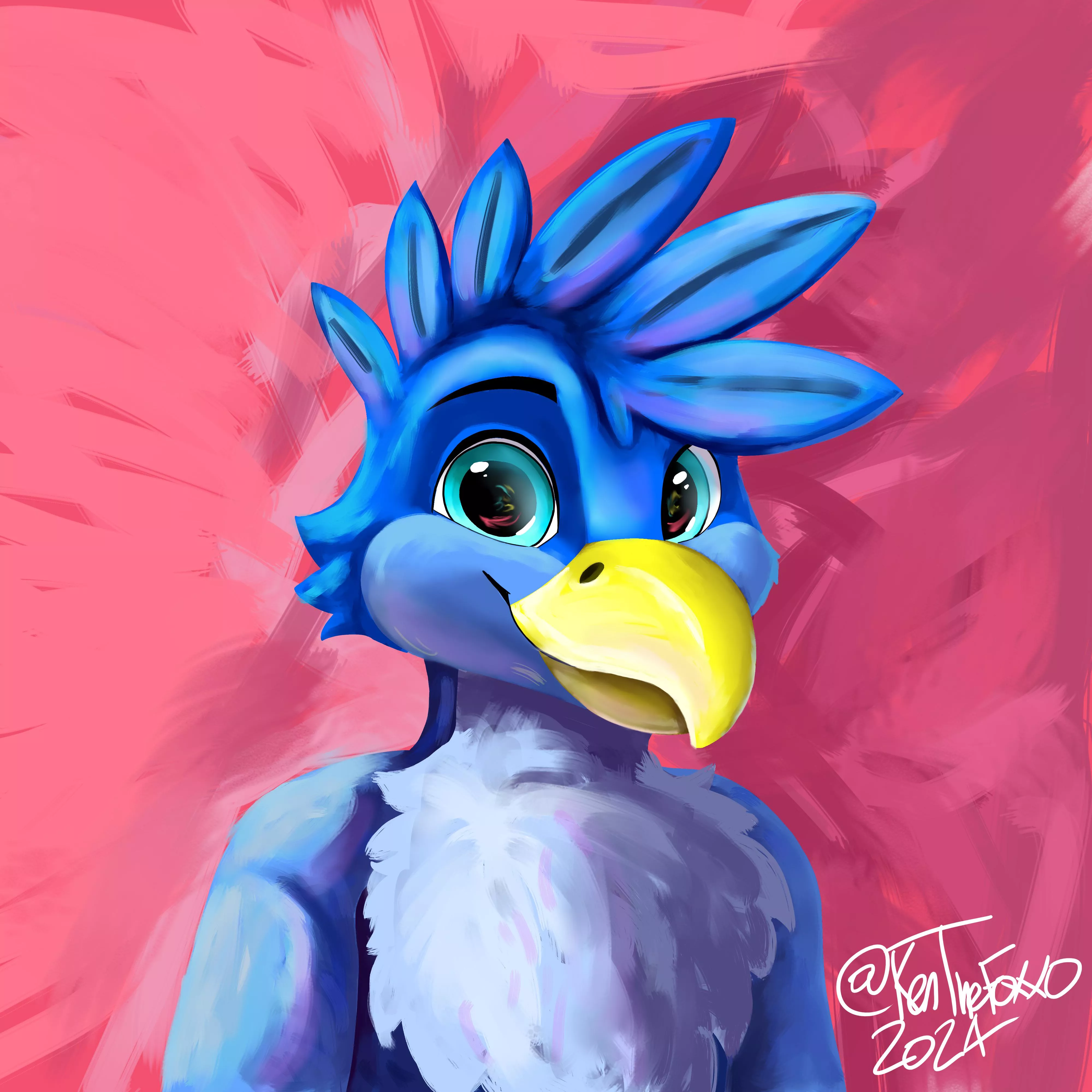 Borb tweet tweet (art by me)