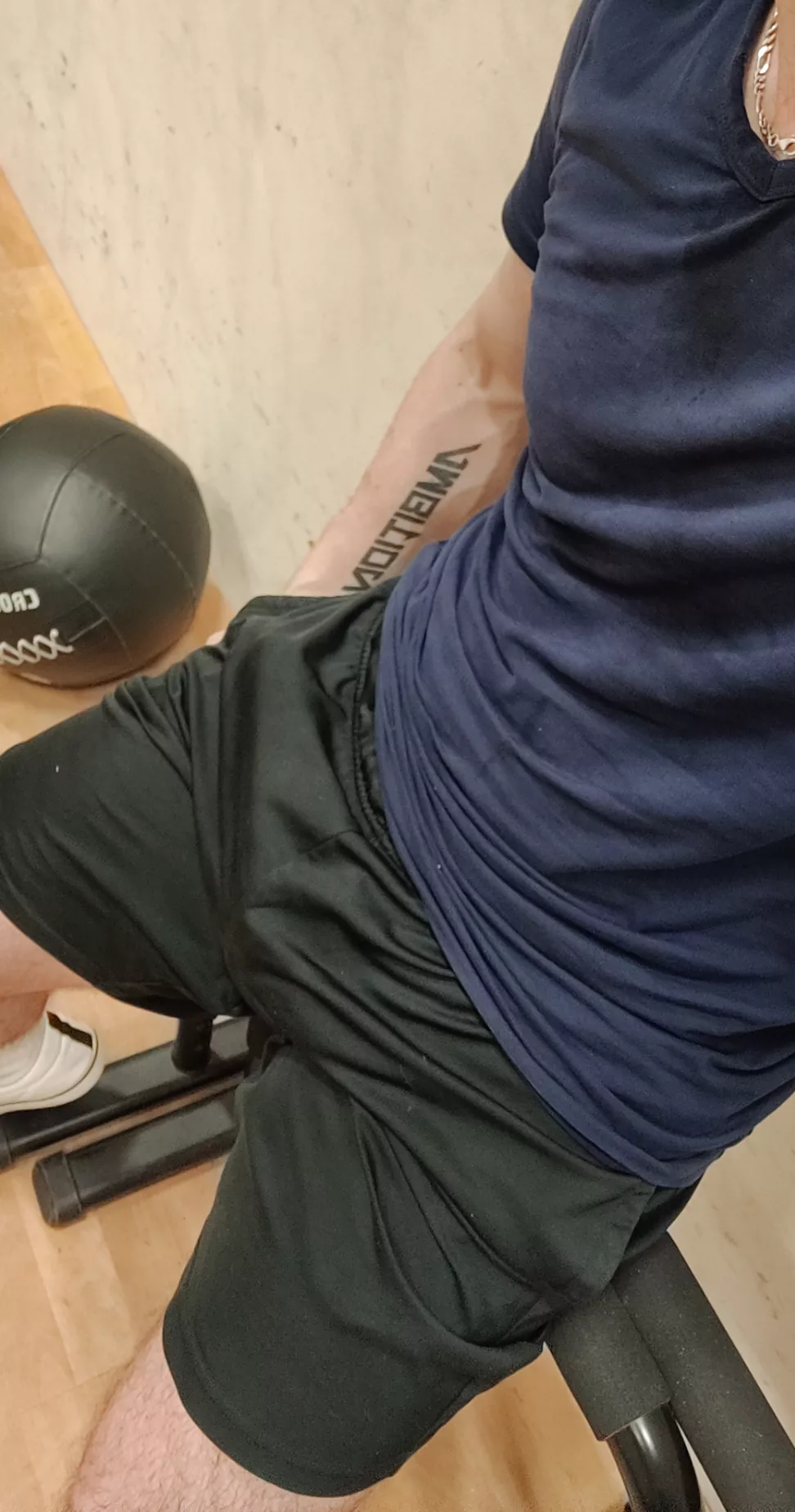 Bulge at workout ! 🍆😈