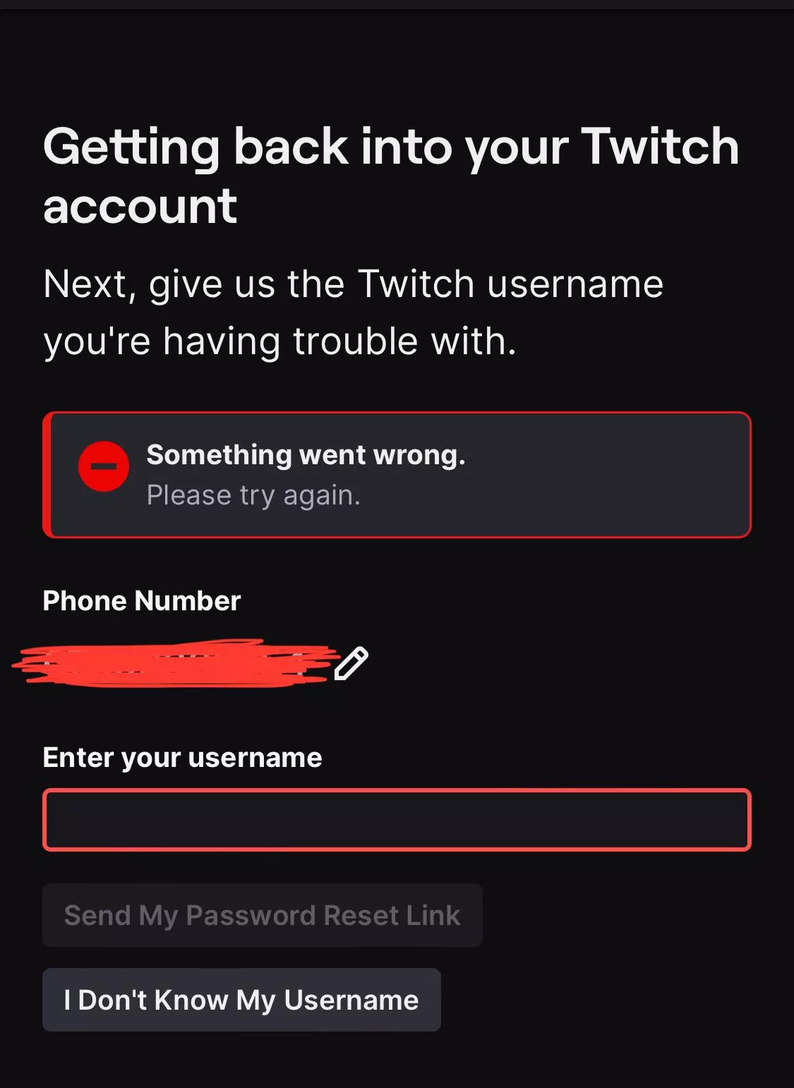 Can't remove my number from old account