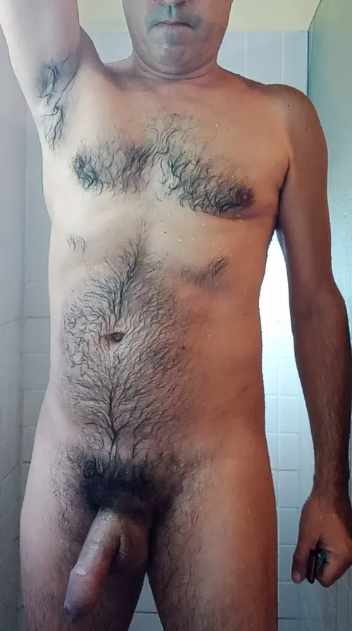 Do you like my hairy body?