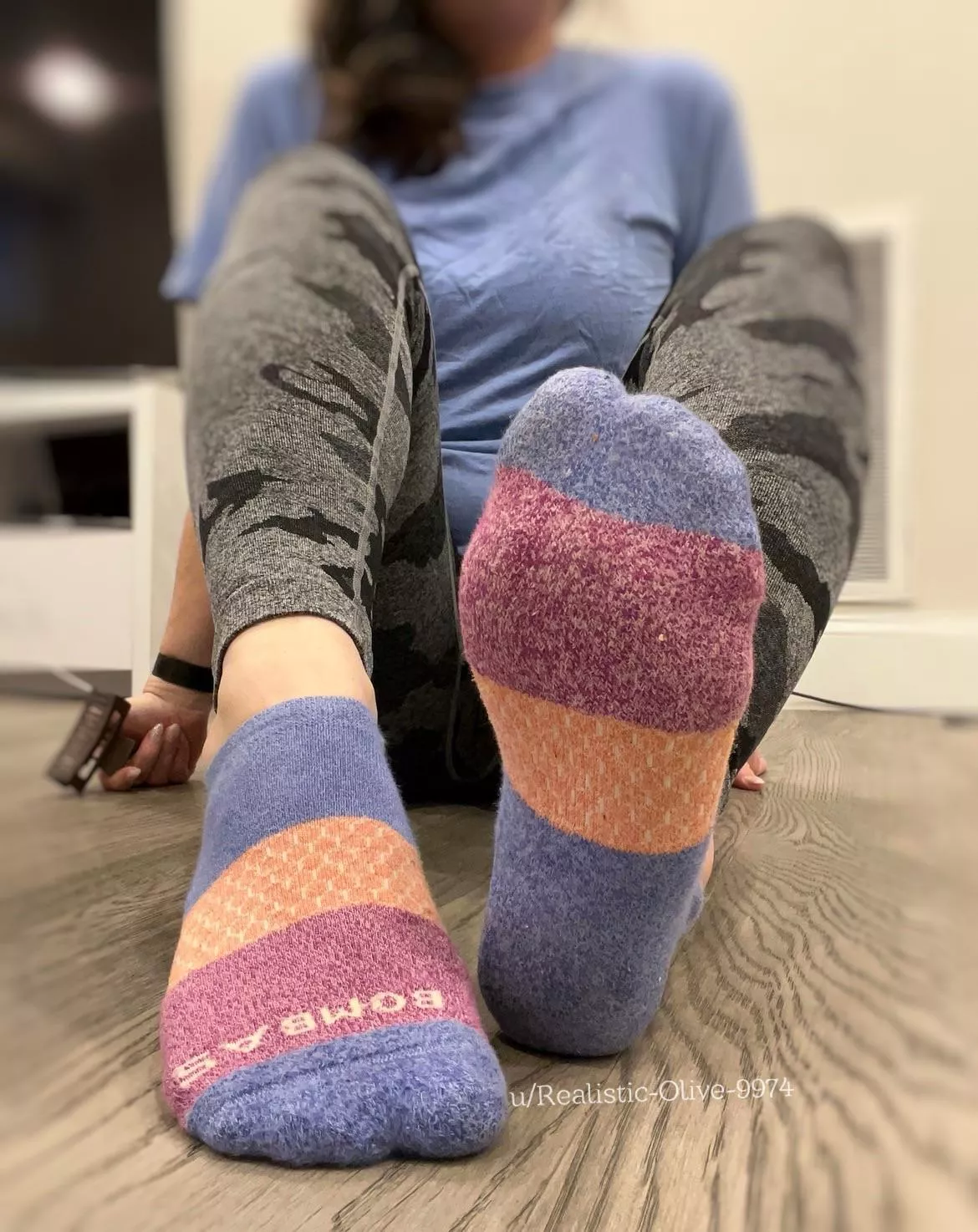 Do you like my multicolored socks?😉