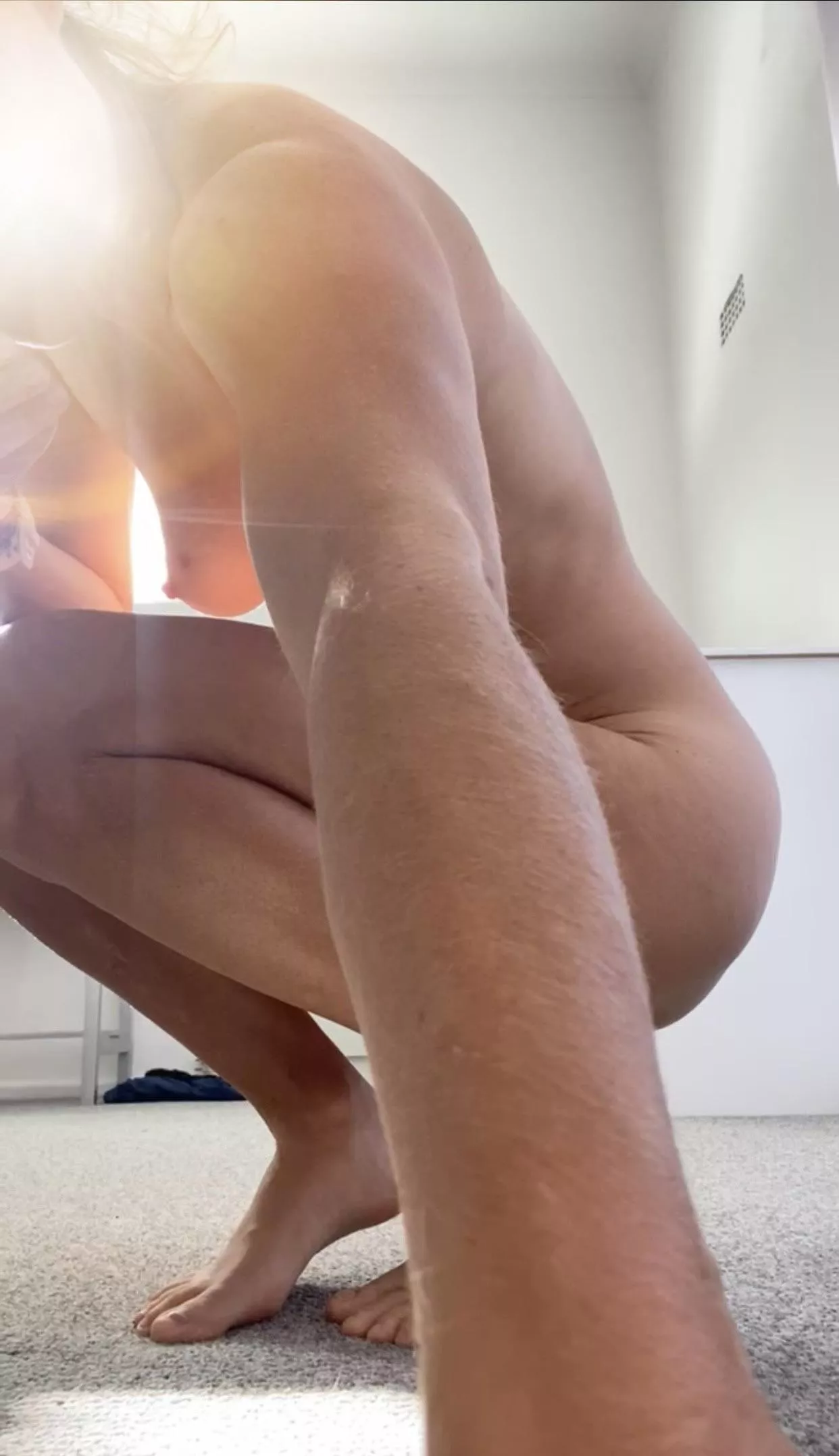 Flying close to the sun…. Without space boots. 