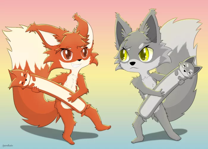 Foxes or wolves? 🦊🐺 