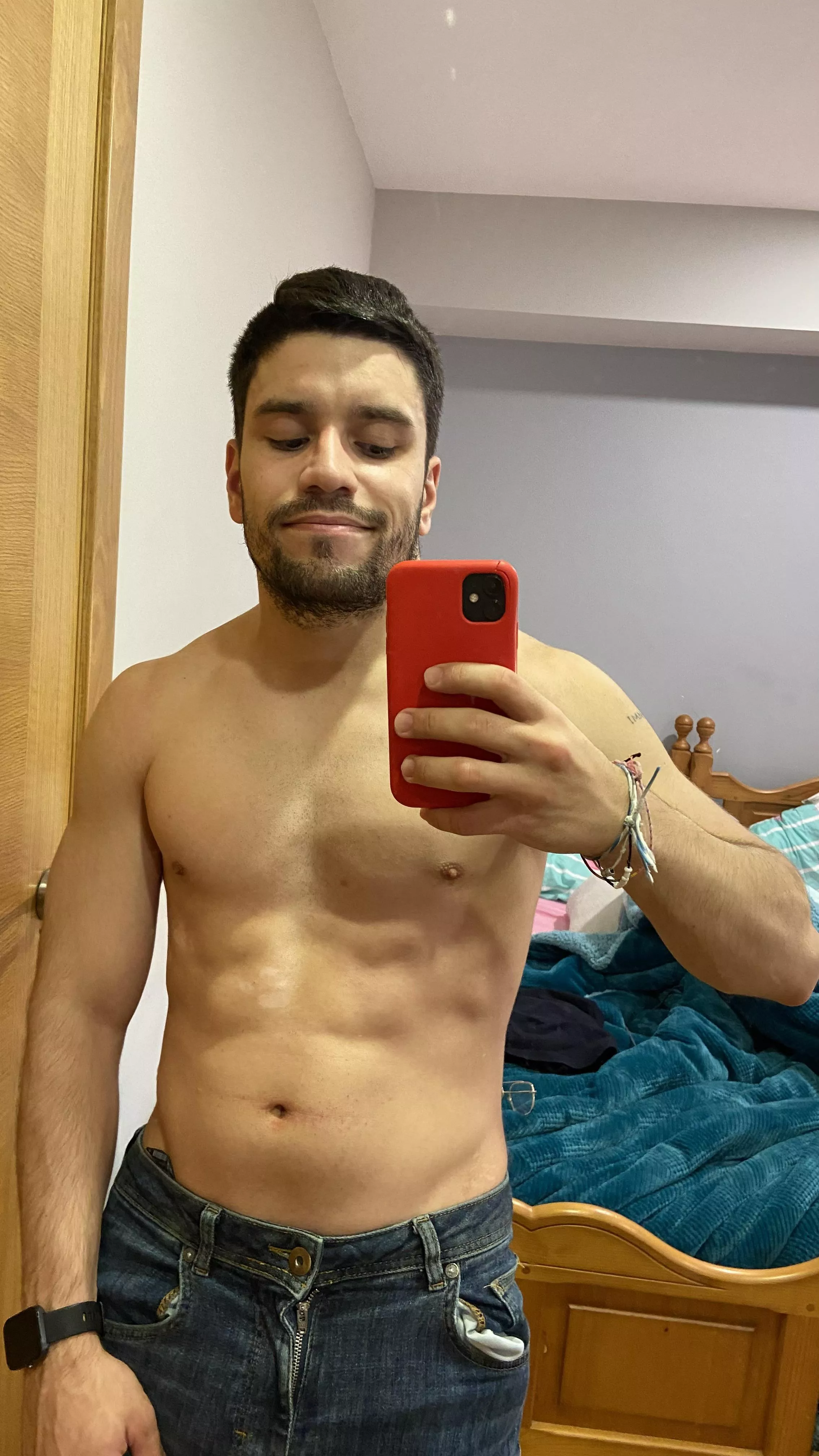 Got rid of the serial killer glasses for a pic