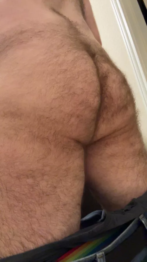 Hairy Man Ass