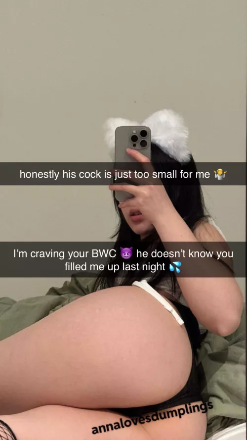 his cock is just too small for me 🤷 (18 Asian)