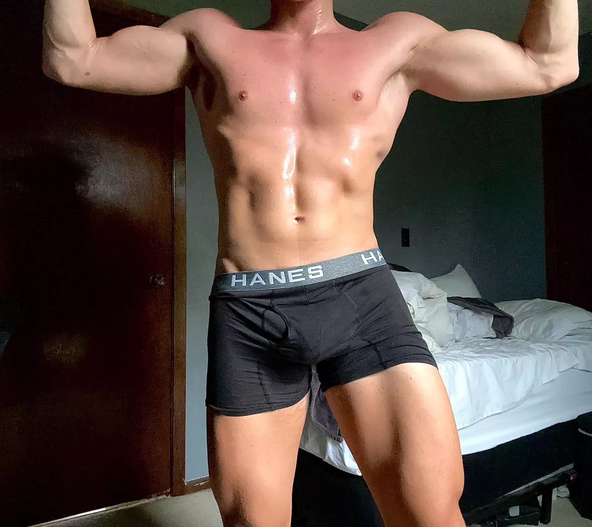 hope you don’t mind a little sweat