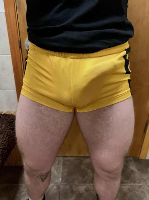 I always get lots of looks at the gym