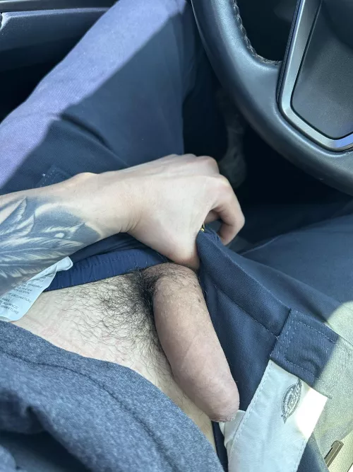 Im at work but fuck i am so horny, i need some ass