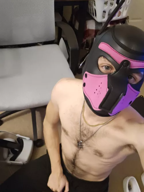 I'm thinking this mask looks good on me ;)