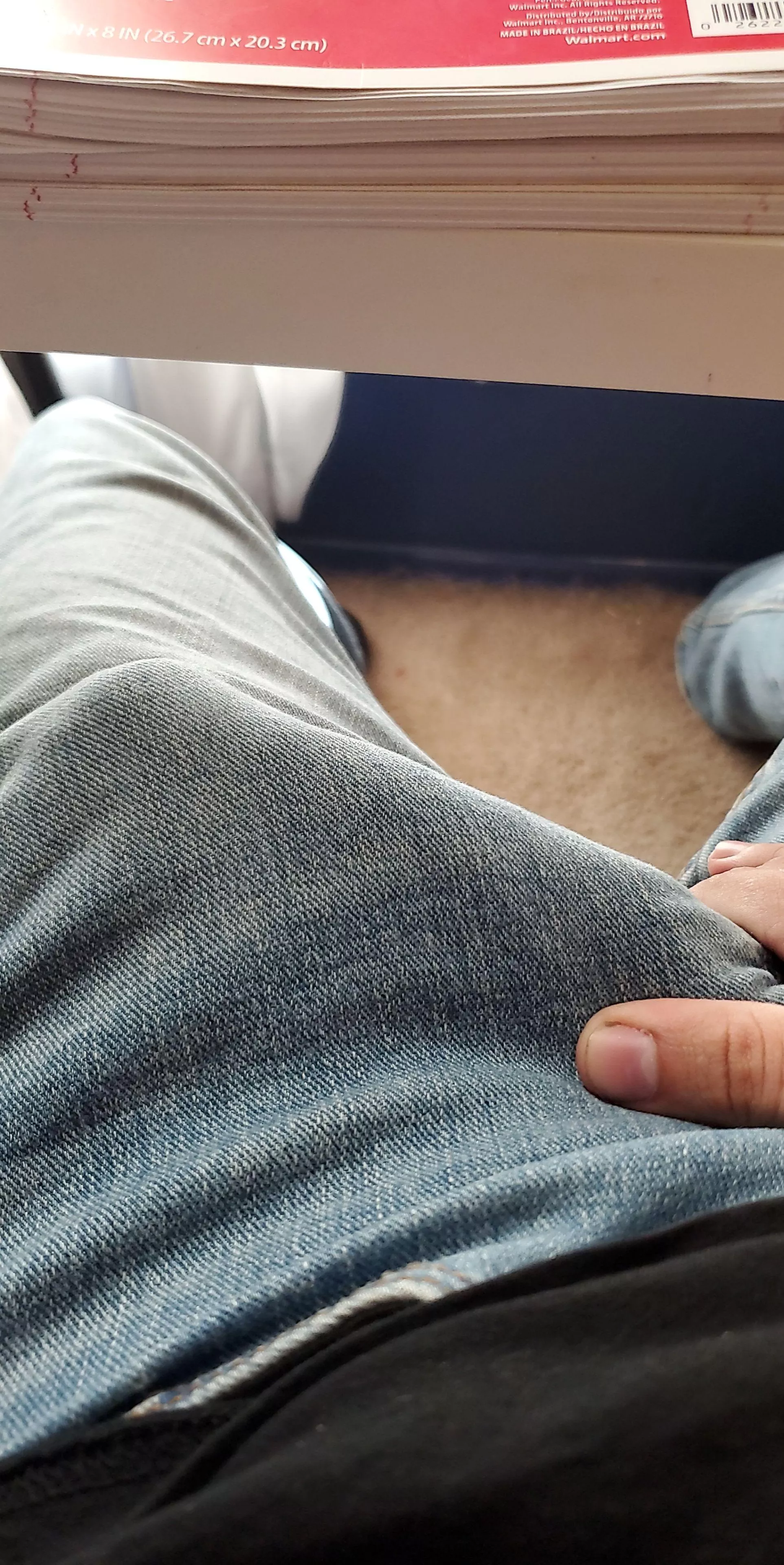 In a love/hate relationship with jeans...