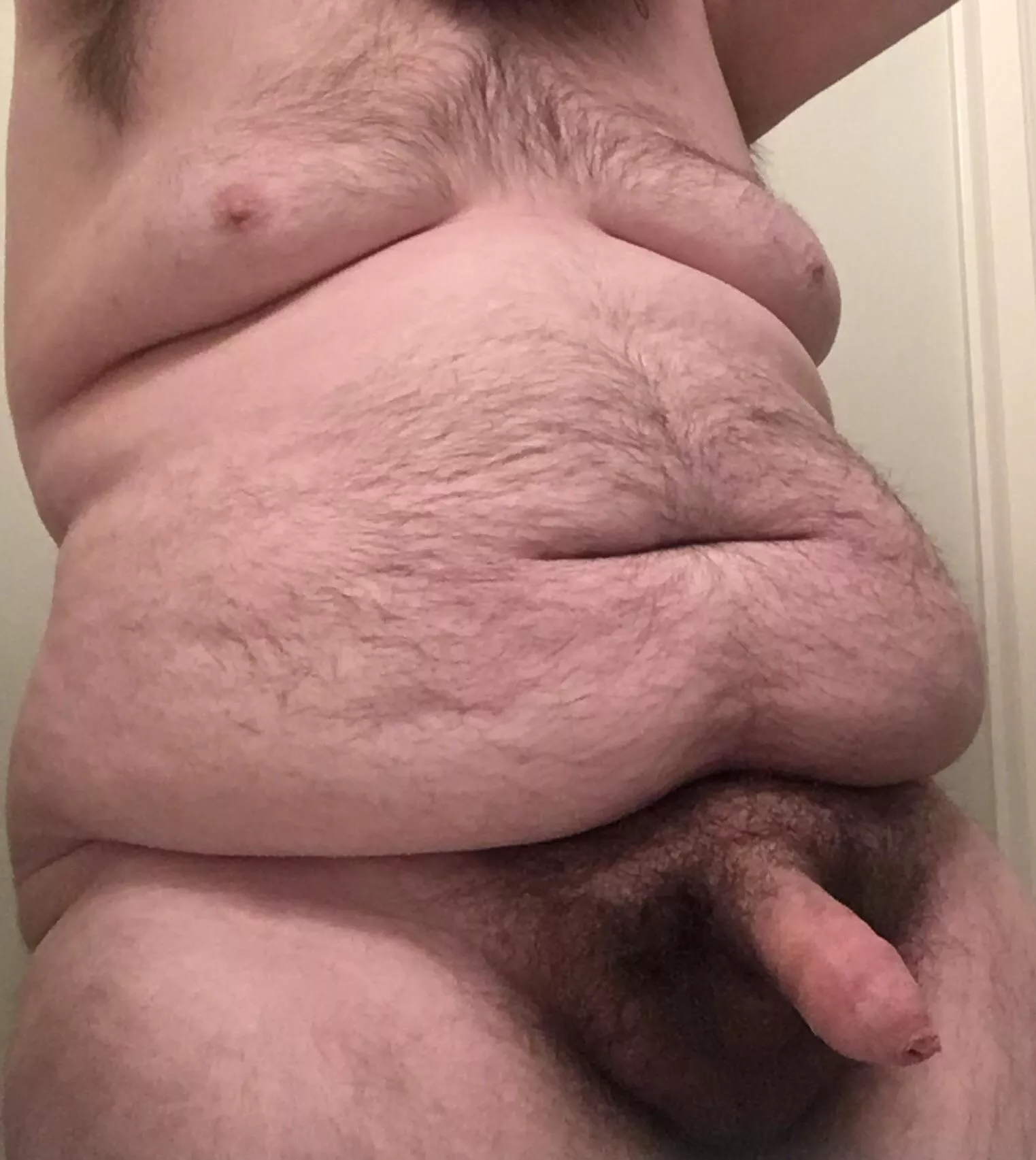 It was cold all day today but I still got super hard🥰