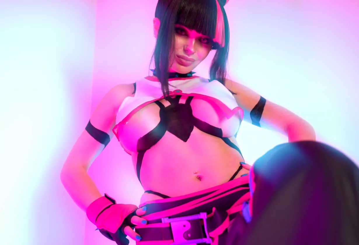 Juri from Street Fighter by Sonya Vibe