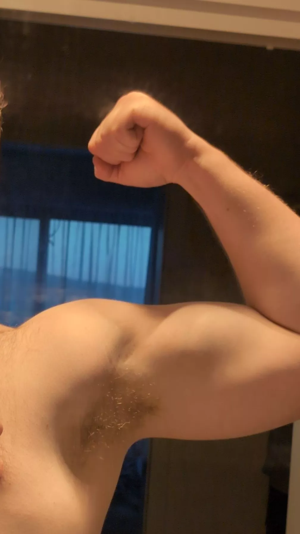 Just finished up at the gym, how's my progress? DM me and we can compare 😜💪