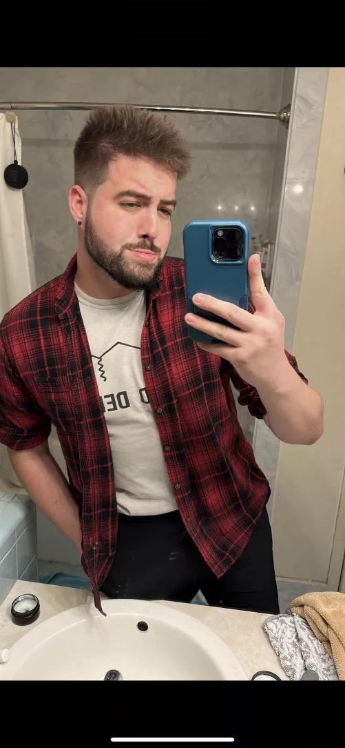 Just trying to smile through it all.