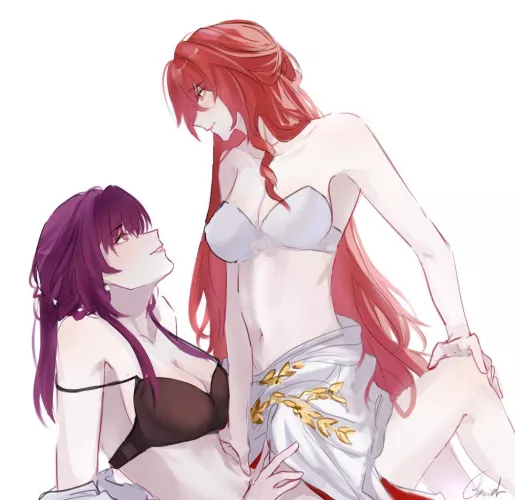 Kafka and Himeko [Honkai: Star Rail]