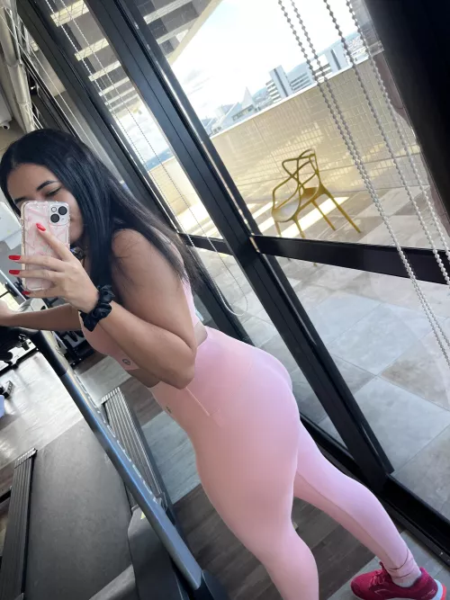 Let’s workout together papi?[F]